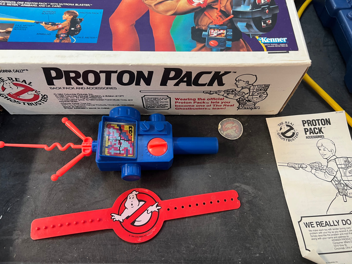 The Real Ghostbusters Proton Pack 1984