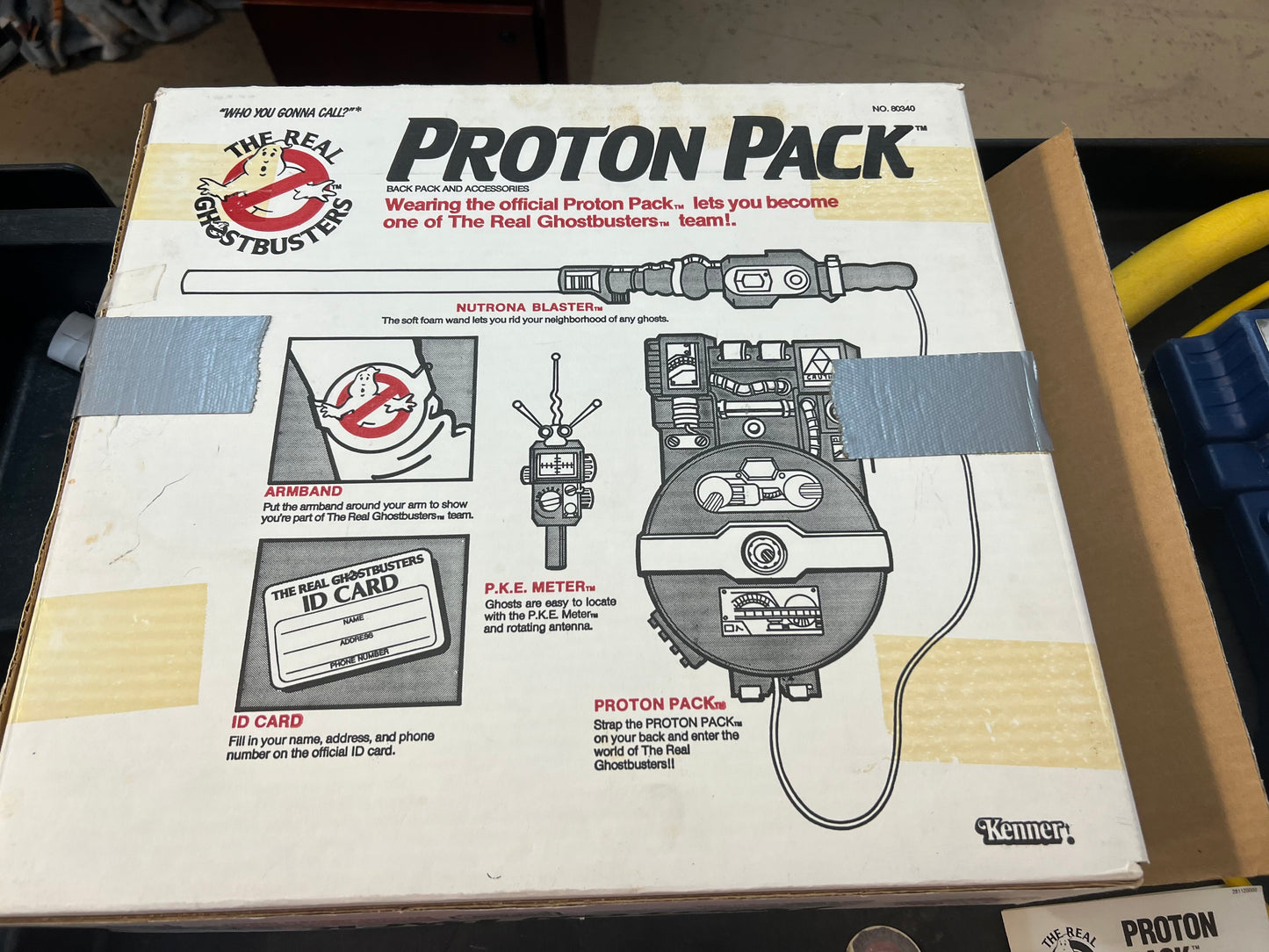 The Real Ghostbusters Proton Pack 1984