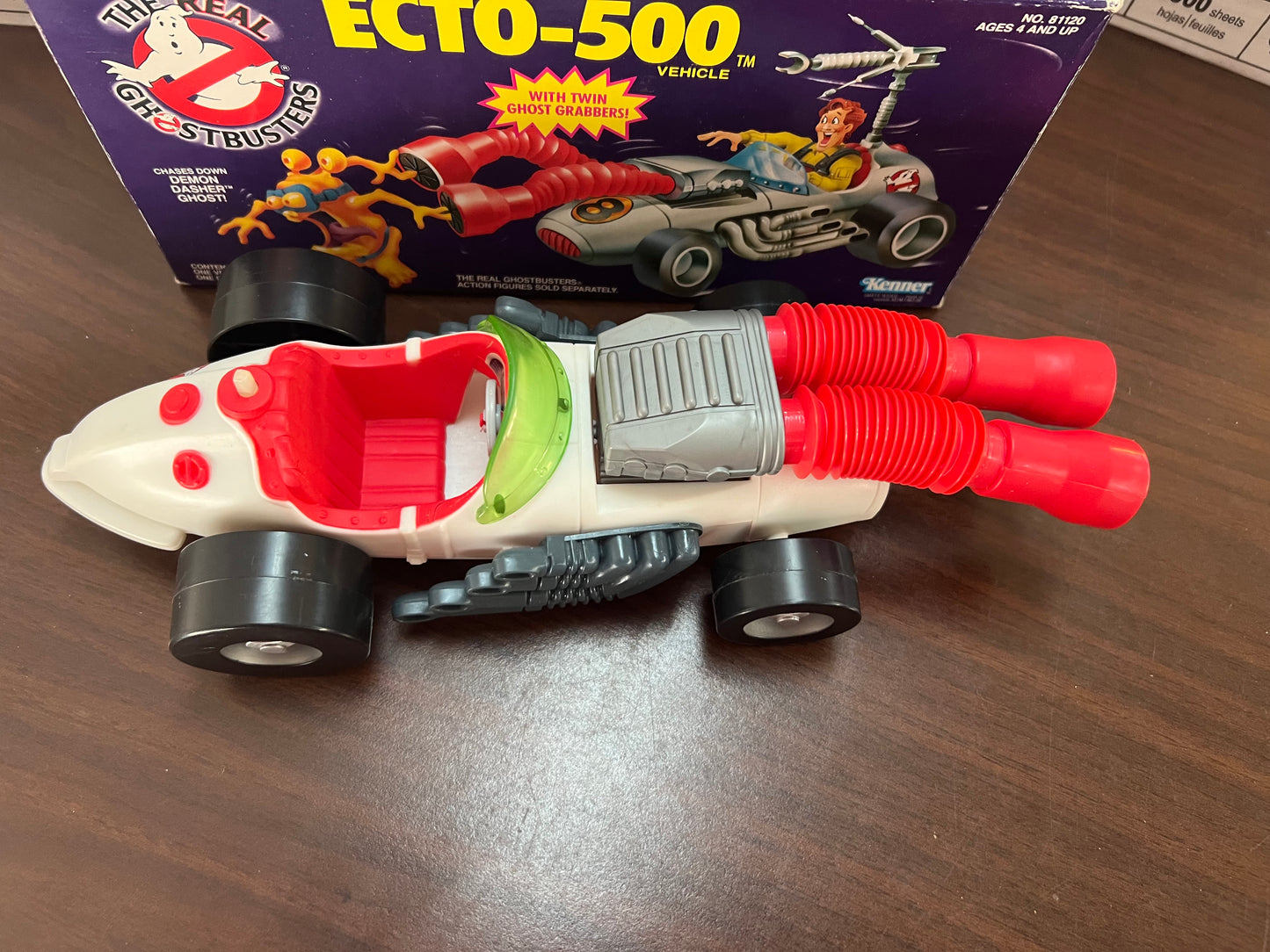 Vintage Kenner Real Ghostbusters Ecto-500 Vehicle Demon Dasher Ghost 1989