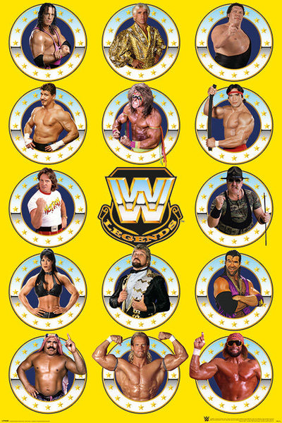 WWE - Legends - Regular Poster