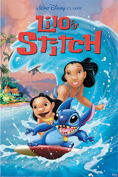 Lilo & Stitch - Wave Surf - Regular Poster