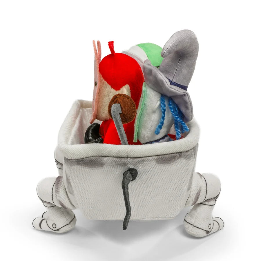The Nightmare Before Christmas Lock, Shock & Barrel in Bathtub 9" Interactive Plush
