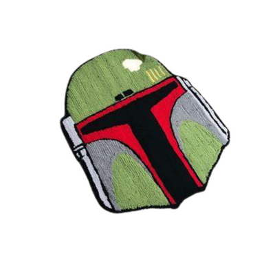 Atomic Mortal Boba Fett Helmet Rug