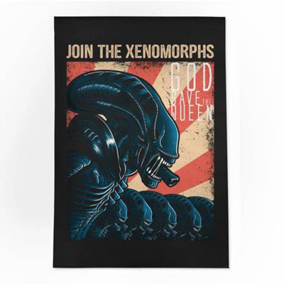 Atomic Mortal Xenomorph Rug