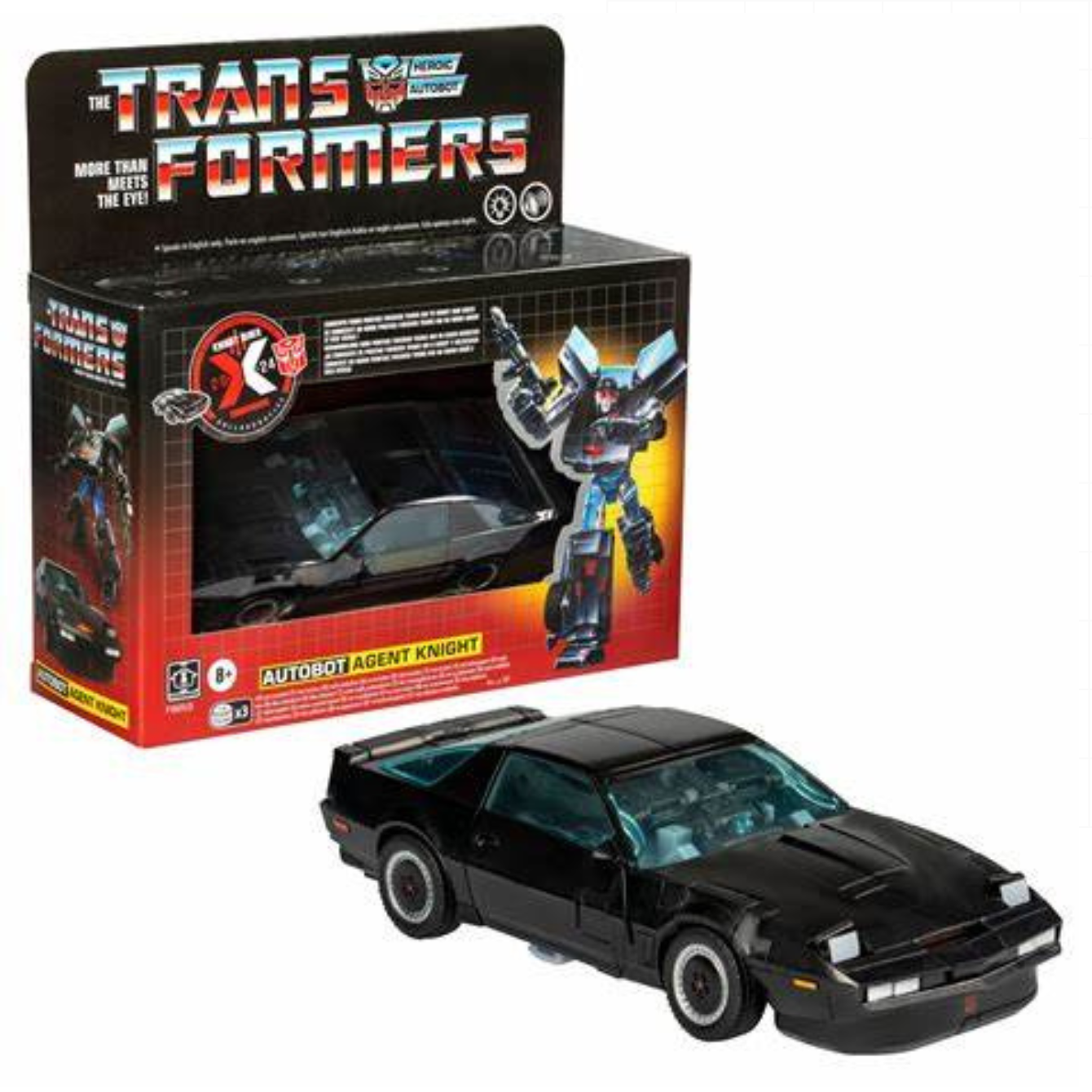 Transformer Collab x Knightrider Autobot Agent Knight