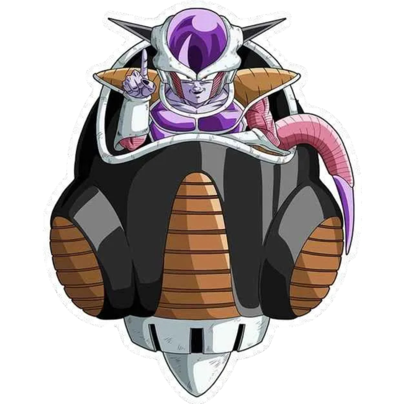 Atomic Mortal Dragonball Frieza First Form Rug