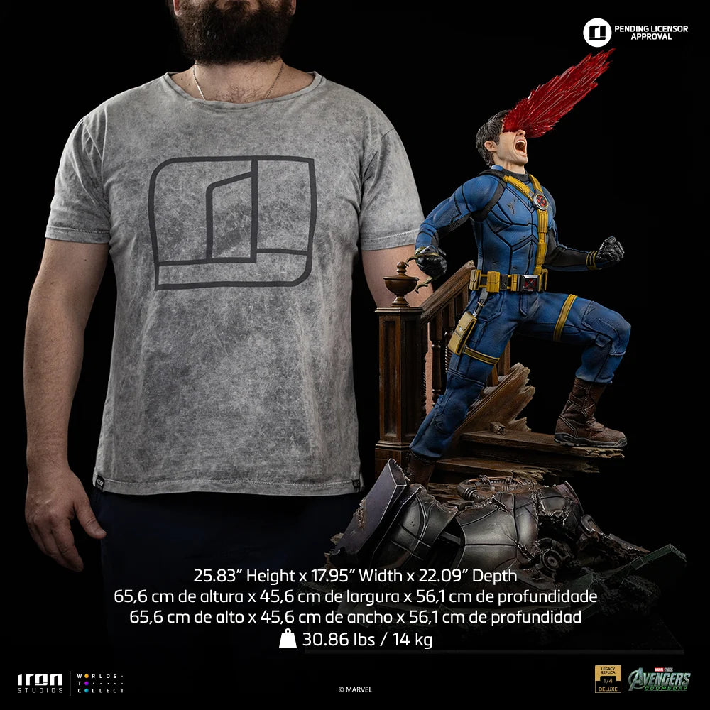 PRE-ORDER Iron Studios Avengers: Doomsday Cyclops Deluxe Version Legacy Replica 1:4 Scale Statue