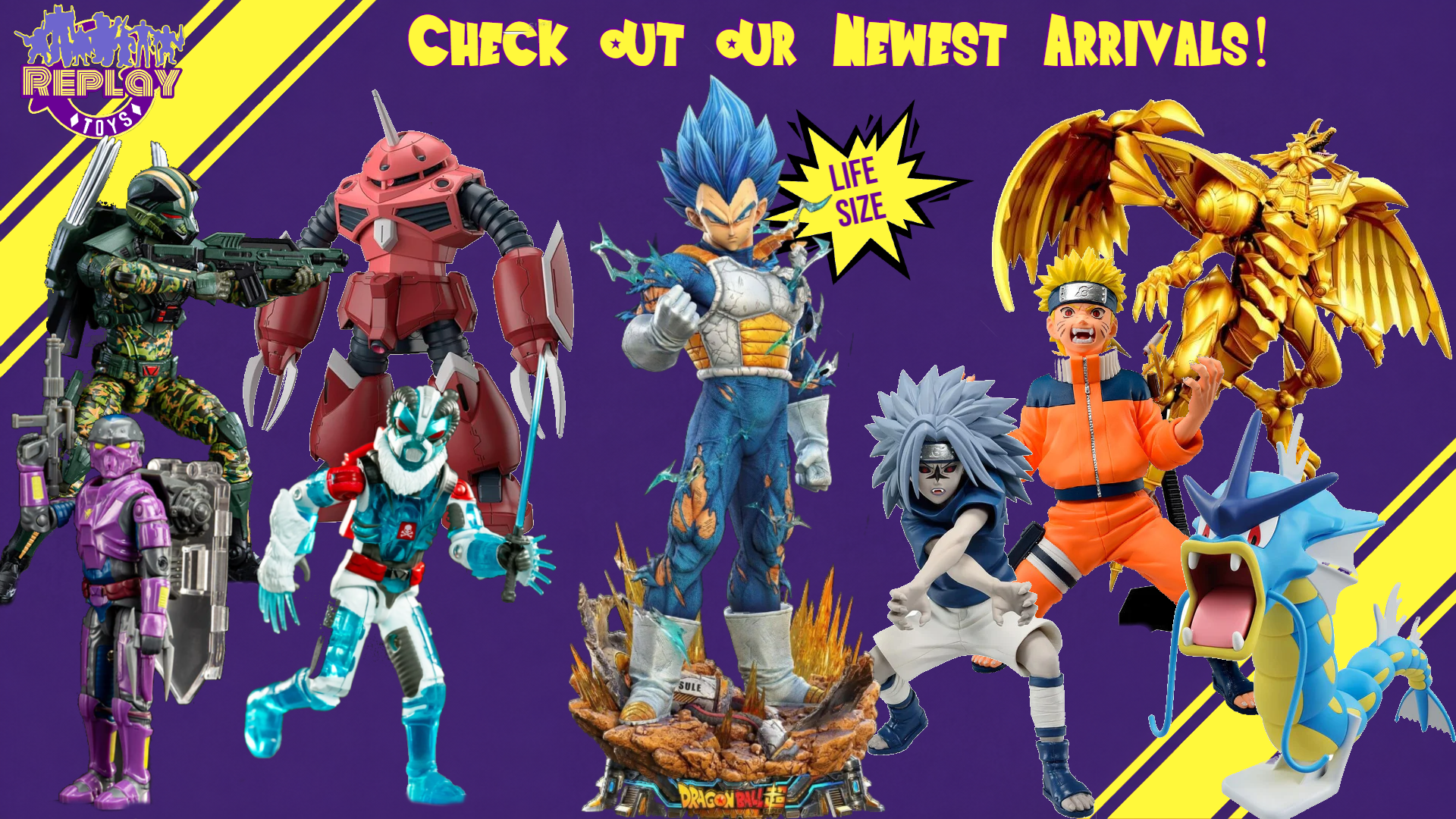 Replay Toys - Statues, Anime, Action Figures, and More! Replay Toys LLC Replay Toys - Statues, Anime, Action Figures, and More! Replay Toys LLC