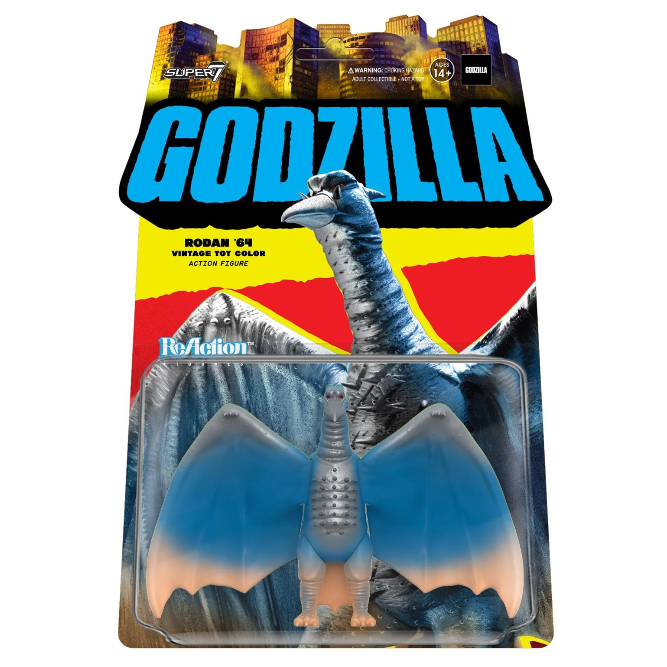 Toho ReAction Figures Rodan (Toy Recolor)