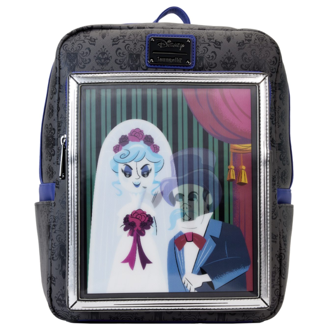 Haunted Mansion The Black Widow Bride Portrait Lenticular Mini Backpack