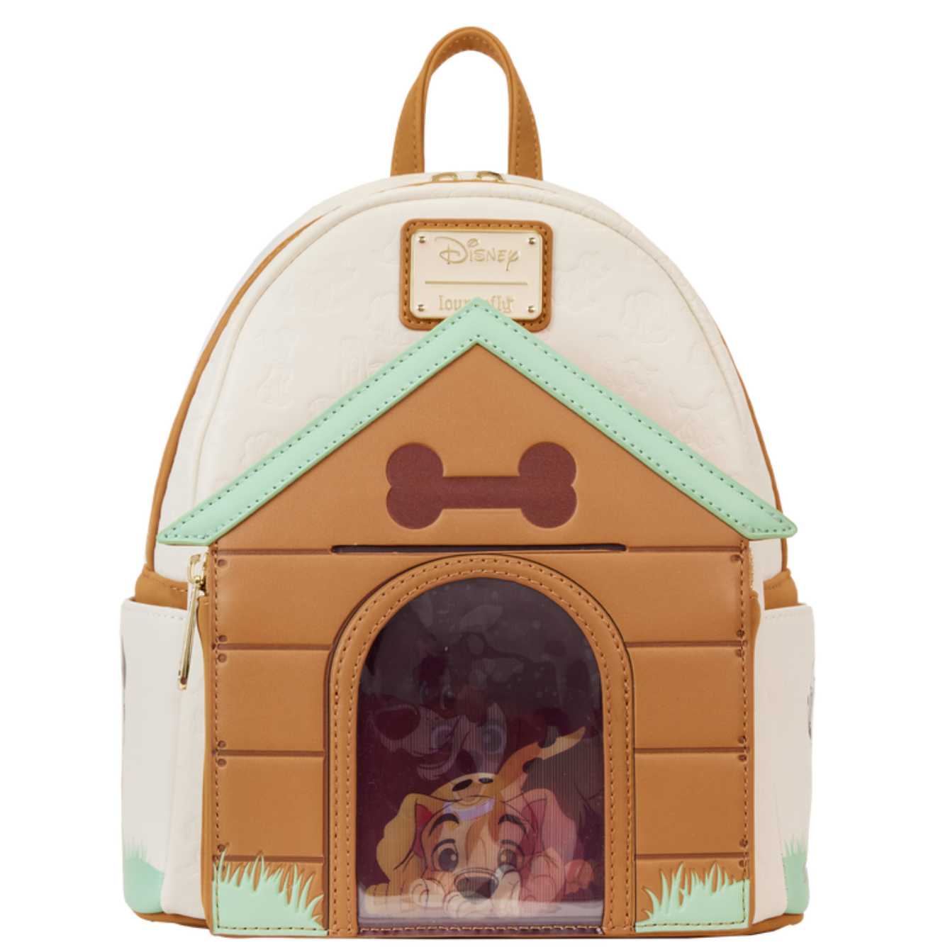 I Heart Disney Dogs Dog House Triple Lenticular Mini Backpack