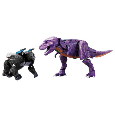 Transformers: Beast Wars BWVS-01 Optimus Primal vs. Megatron (Premium Finish) Two-Pack