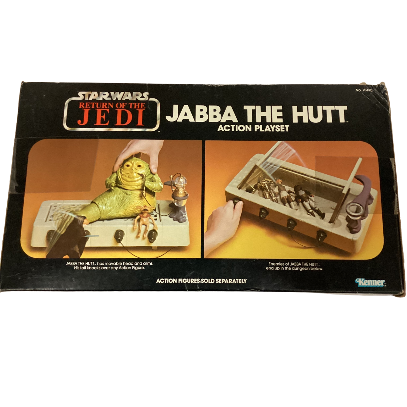 Vintage Jabba the Hut Action Playset