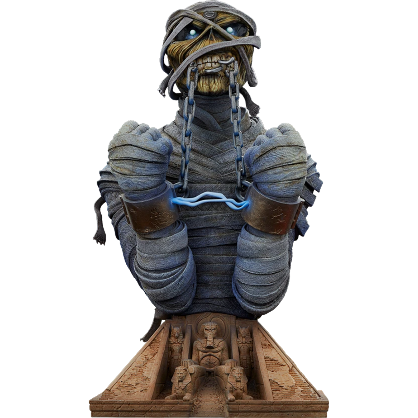 IRON MAIDEN: POWERSLAVE EDDIE Bust by Sideshow Collectibles