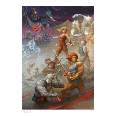 THUNDERCATS, HO! Art Print by Paolo Rivera-- FRAMED