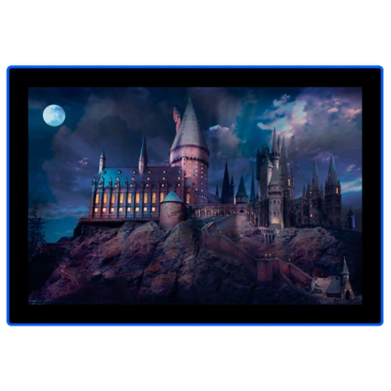 PRE-ORDER HARRY POTTER HOGWARTS LED MINI POSTER Wall Light by Brandlite