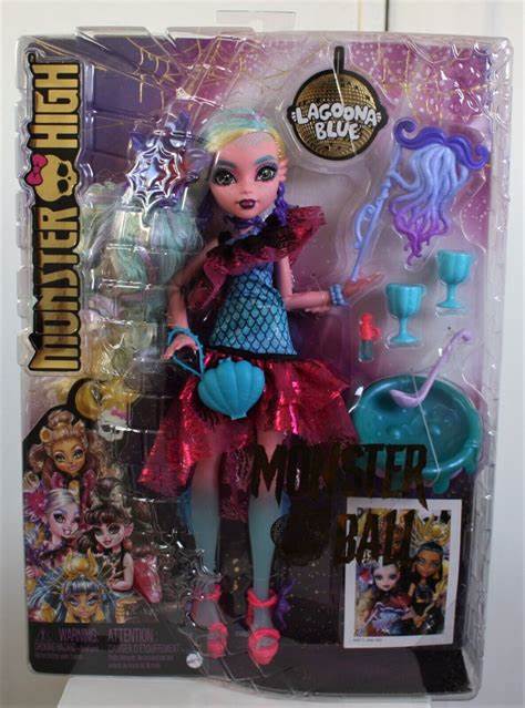 Mattel Monster High Monster Ball Lagoona Blue Fashion Doll