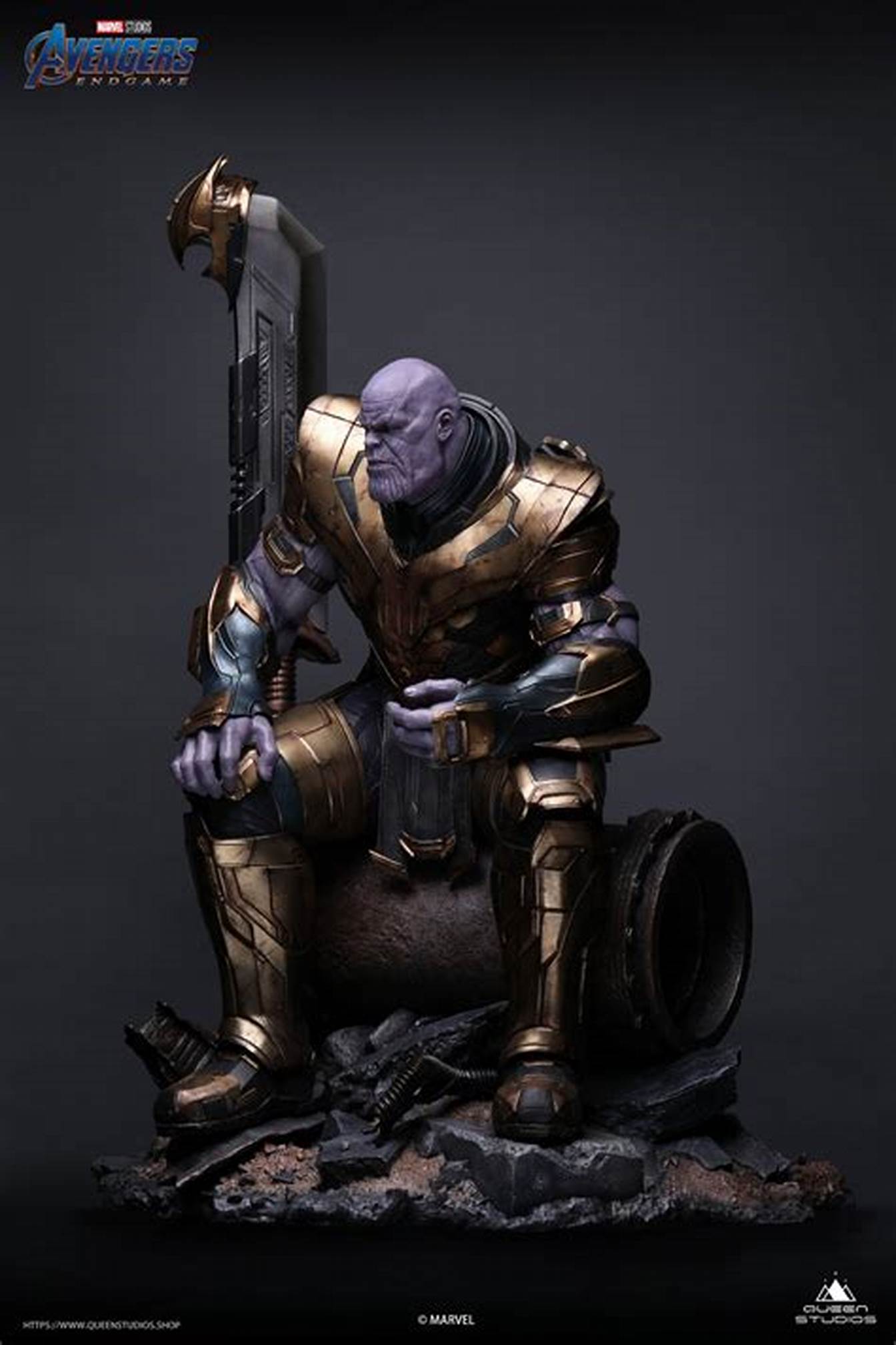 Queen Studios Thanos Endgame Statue 1/4