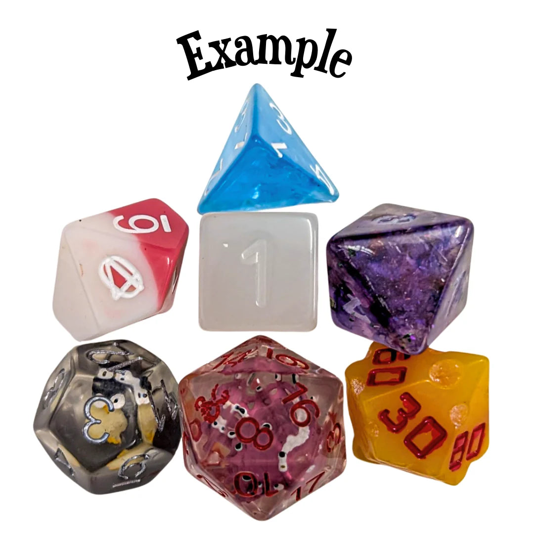 Mystery Dice Goblin Dice of Disaster Bag