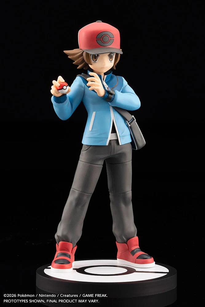 PRE-ORDER Kotobukiya Pokémon Hilbert with Victini ARTFX J Statue