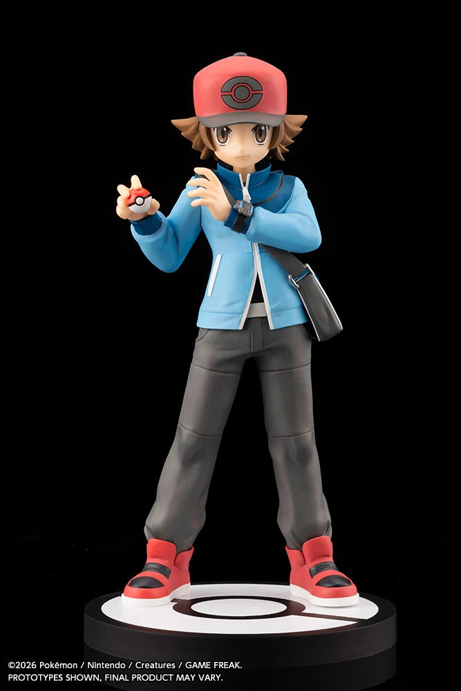 PRE-ORDER Kotobukiya Pokémon Hilbert with Victini ARTFX J Statue