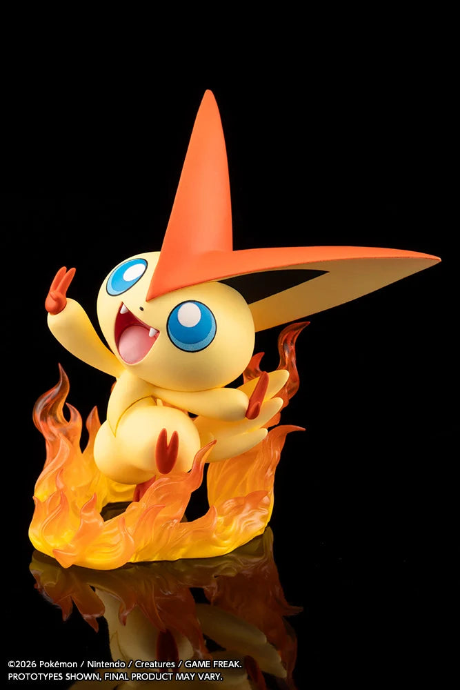 PRE-ORDER Kotobukiya Pokémon Hilbert with Victini ARTFX J Statue