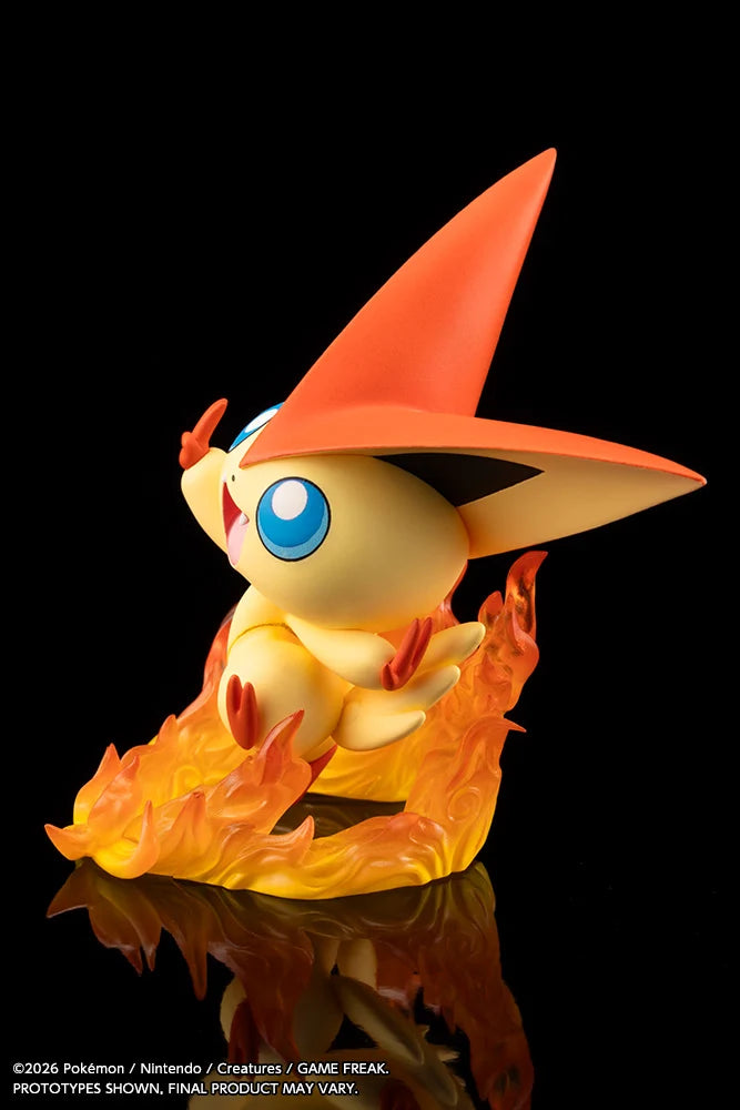 PRE-ORDER Kotobukiya Pokémon Hilbert with Victini ARTFX J Statue