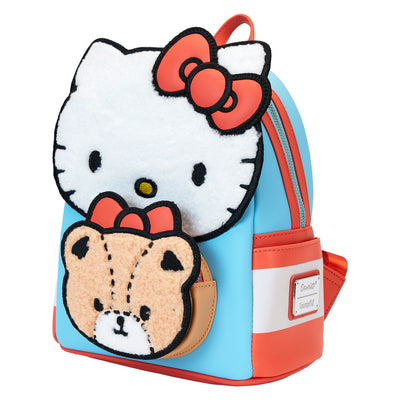 PRE-ORDER Loungefly Sanrio Hello Kitty & Teddy Bear Figural Mini Backpack