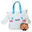 PRE-ORDER Loungefly Sanrio Cinnamoroll Sherpa Figural Tote Bag with Coin Purse