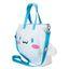 PRE-ORDER Loungefly Sanrio Cinnamoroll Sherpa Figural Tote Bag with Coin Purse