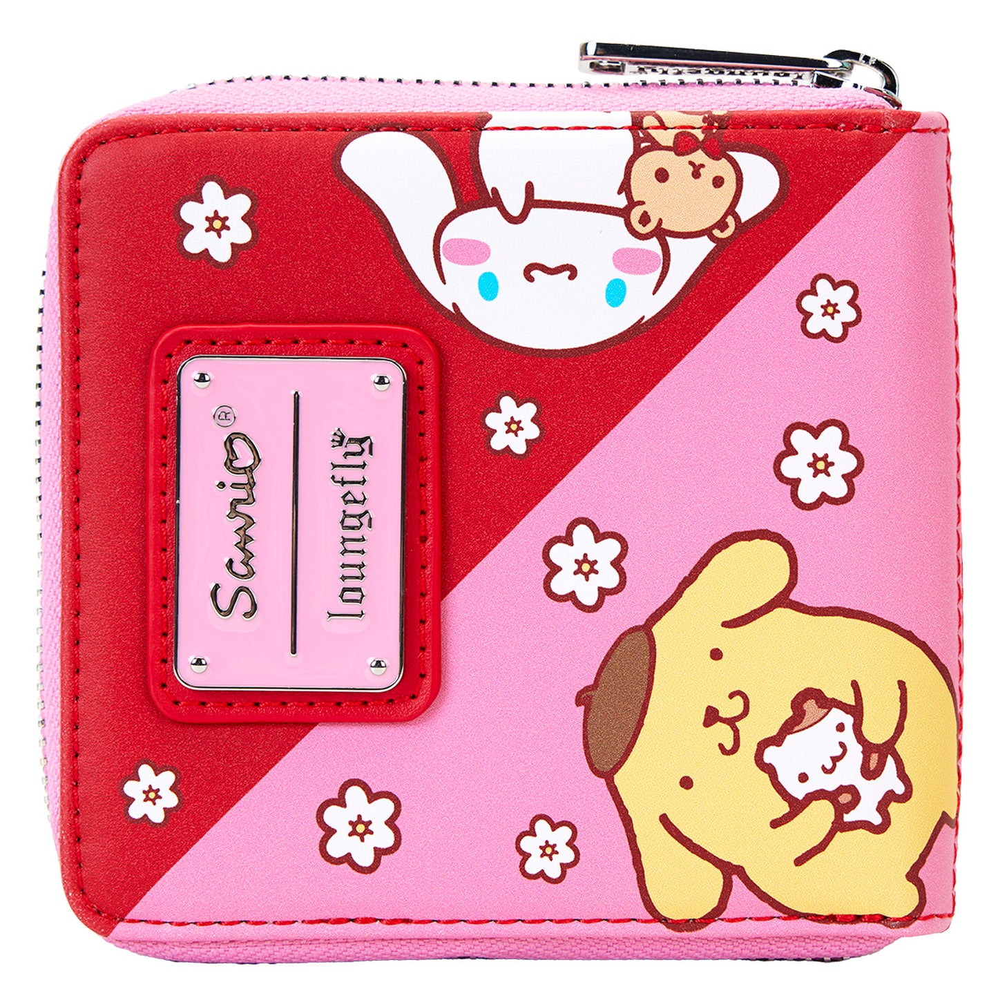 PRE-ORDER Sanrio Hello Kitty & Friends Color Block Zip Around Wallet