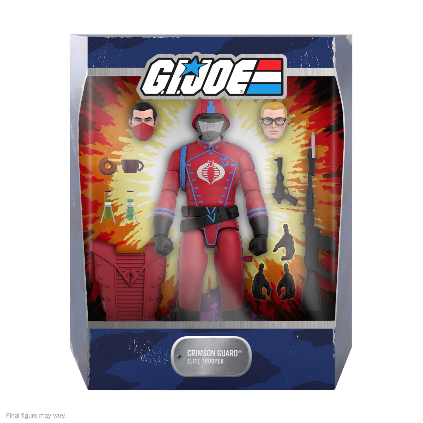 PRE-ORDER G.I. Joe ULTIMATES! Wave 5 Cobra Crimson Guard (Cartoon Accurate)