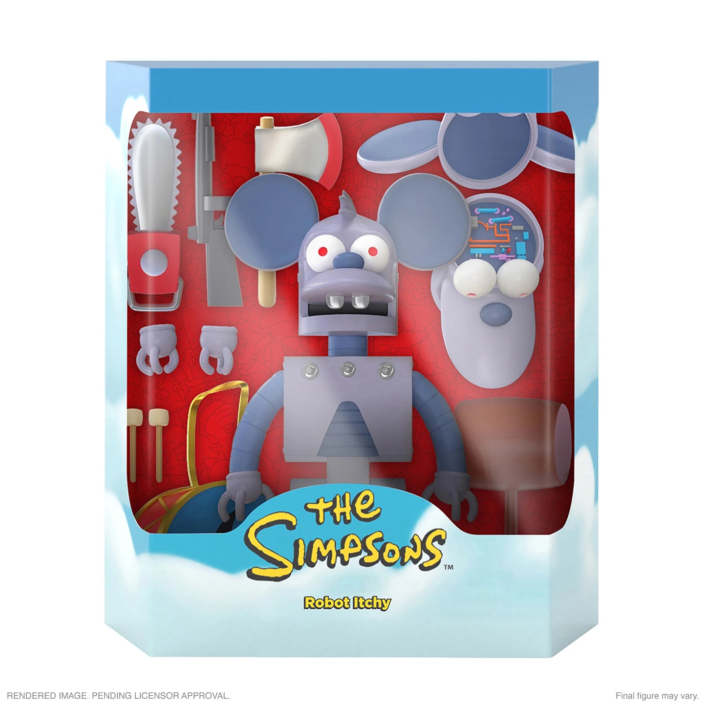 The Simpsons ULTIMATES! Wave 1 Robot Itchy