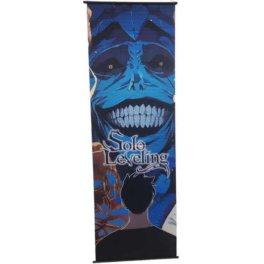 Solo Leveling Statue of God Wall Scroll