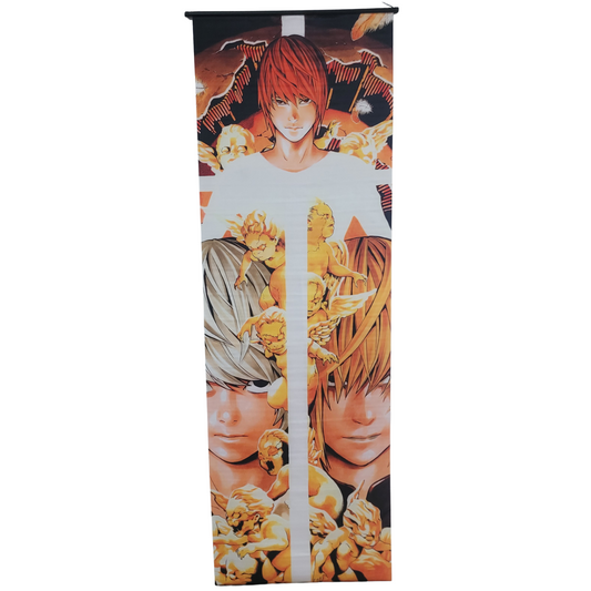 Death Note Light Yagami / Near / Mello Wall Scroll