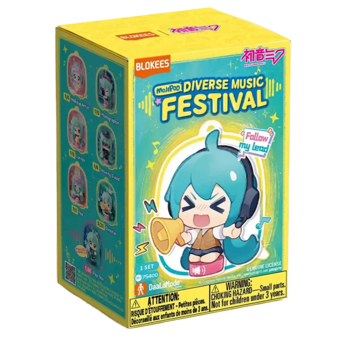 Blokees DaaLaMode Series - MOJIPOD Hatsune Miku Diverse Music Festival
