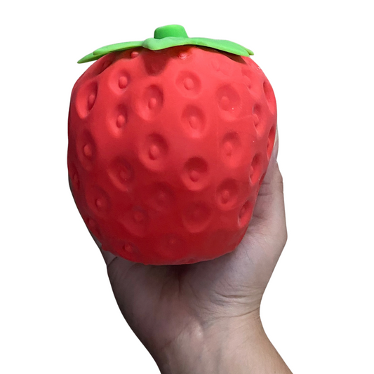 Crunchy Jumbo Strawberry Squishy