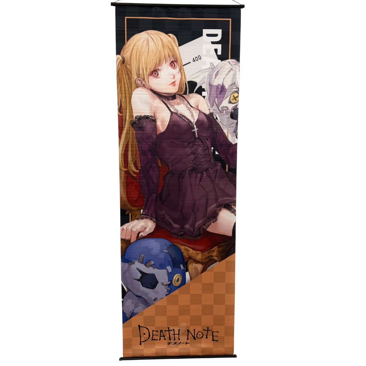 Death Note Misa Amane with Plush Wall Scroll