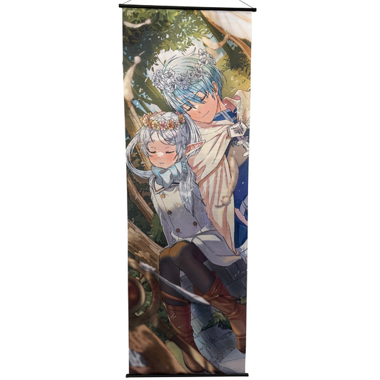 Frieren Beyond Journey's End Himmel and Frieren Wall Scroll