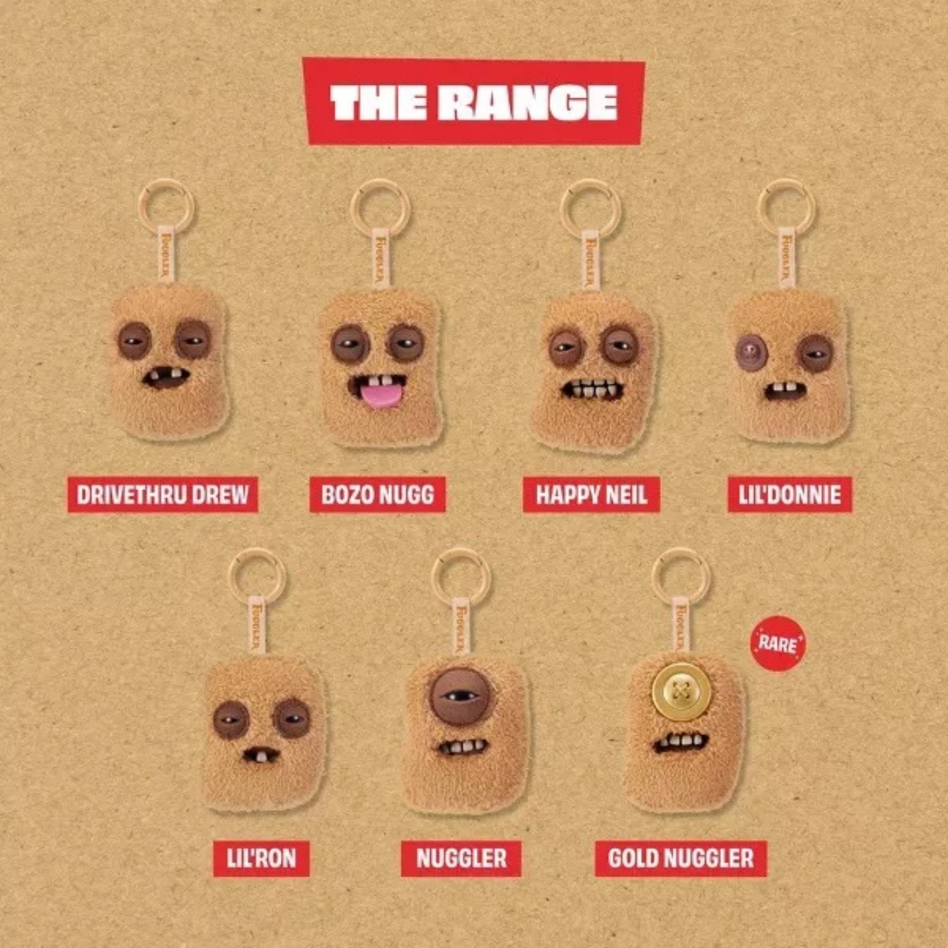 Fuggler Fugg Nuggets Blind Box Keychain