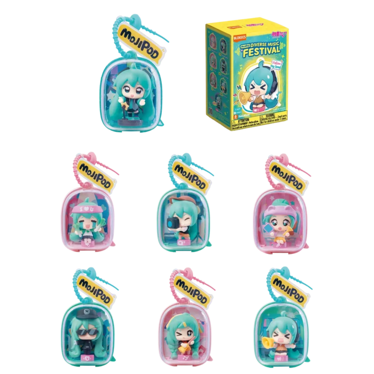 Blokees DaaLaMode Series - MOJIPOD Hatsune Miku Diverse Music Festival