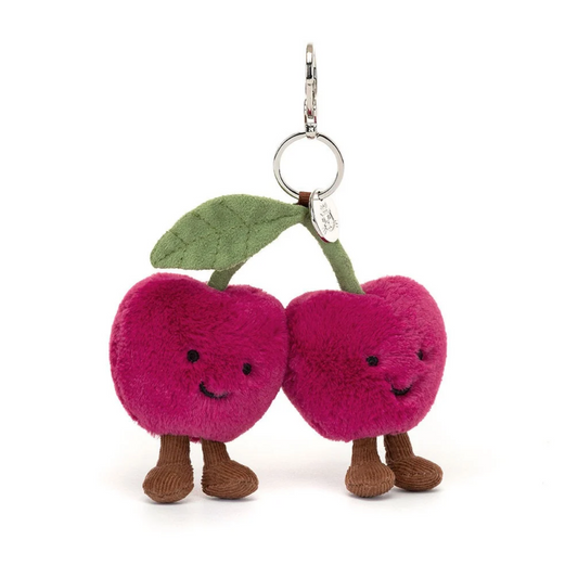 Jellycat Amuseables Cherries Bag Charm