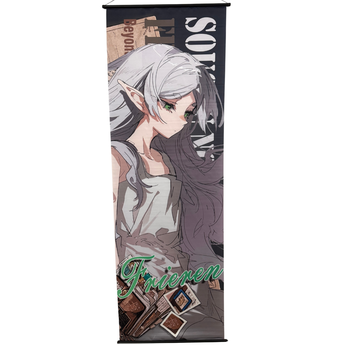Frieren Beyond Journey's End Tired Wall Scroll