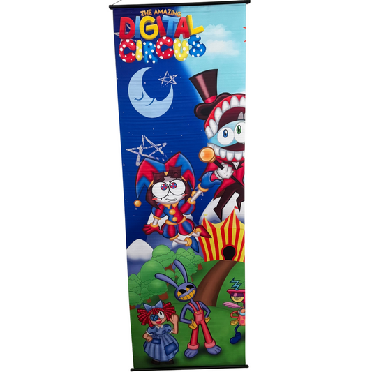 The Amazing Digital Circus Outside Wall Scroll