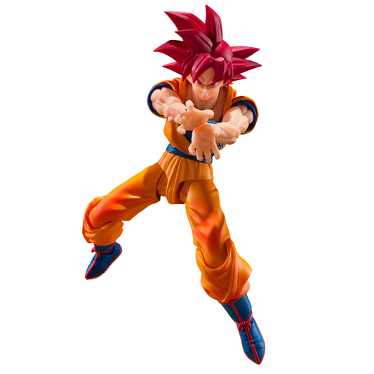 Dragon Ball Super S.H.Figuarts Super Saiyan God Goku (God Aura) Action Figure