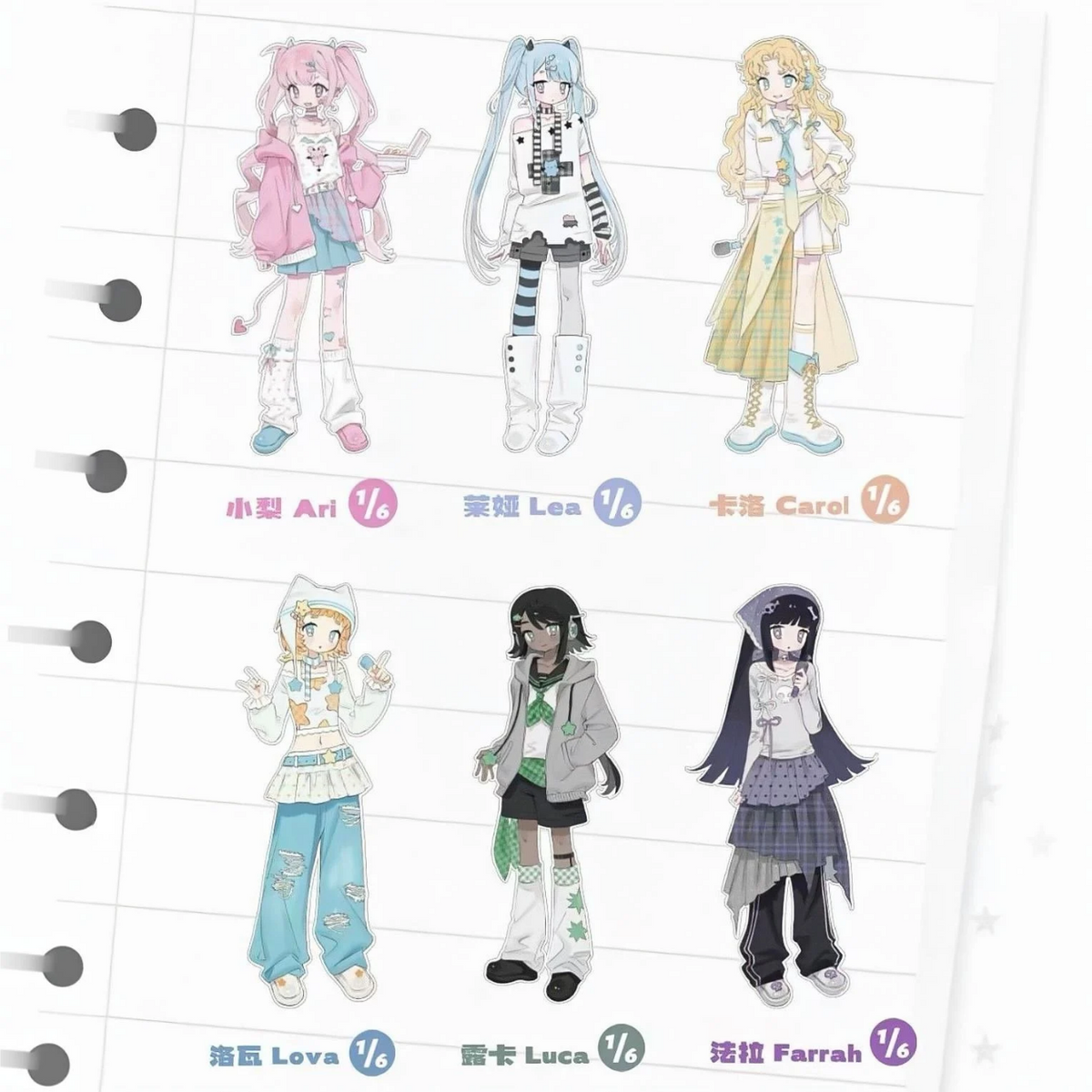Star Wish Project TwinkleE Series 1/8 Action Figure BJD Blind Box