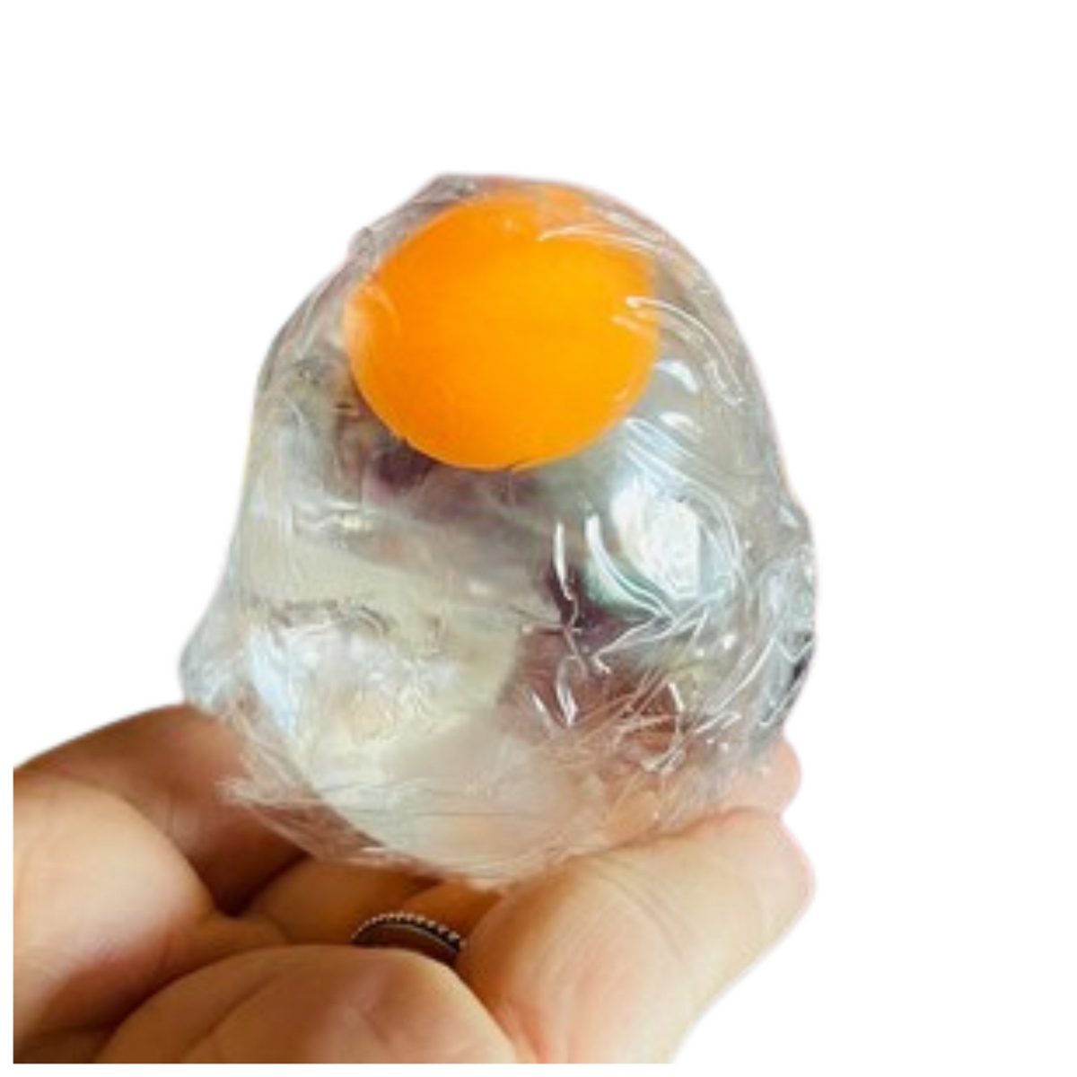 Squishy Egg Yolk Bun Vaseline + Wax Core