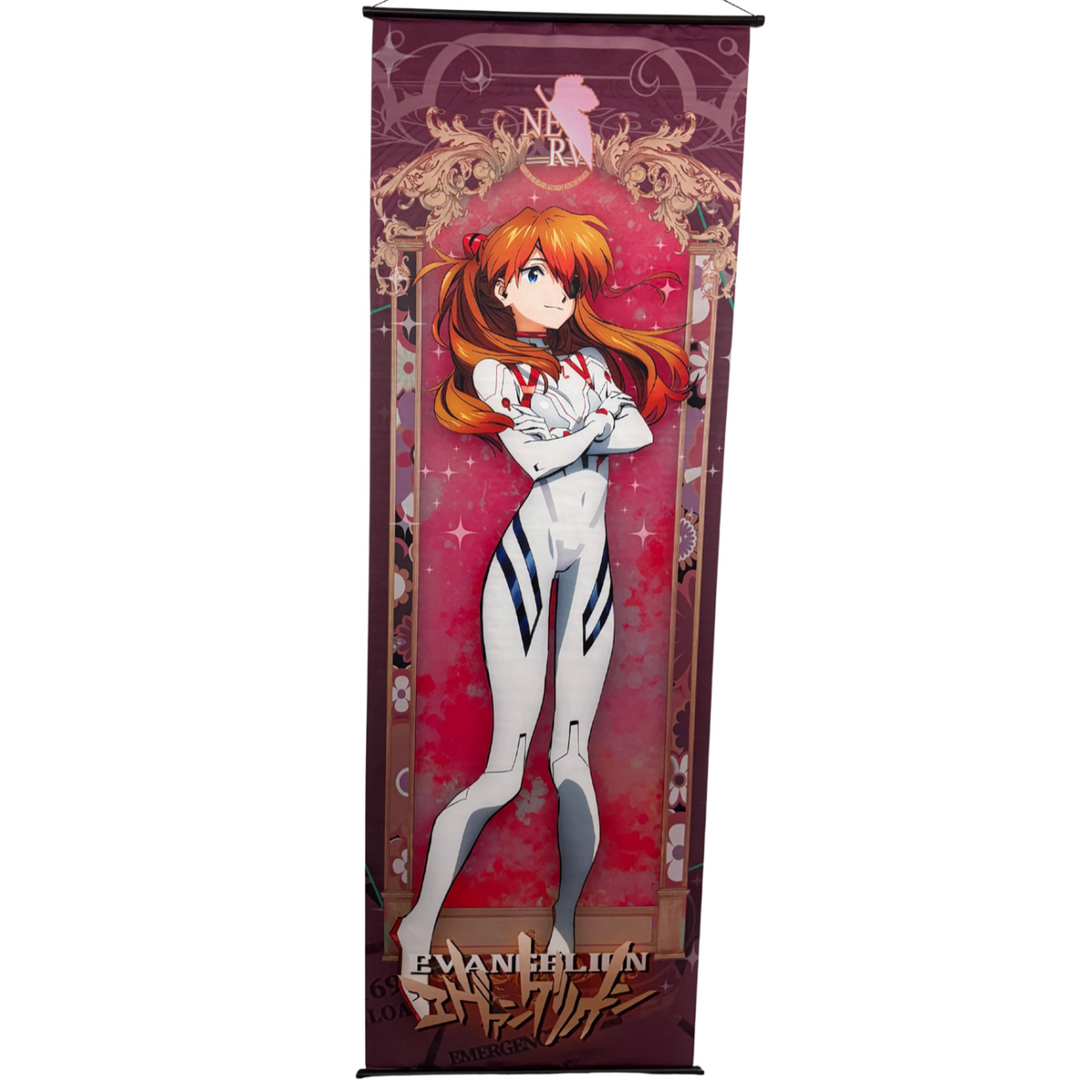 Neon Genesis Evangelion Asuka Langley White Plugsuit Wall Scroll