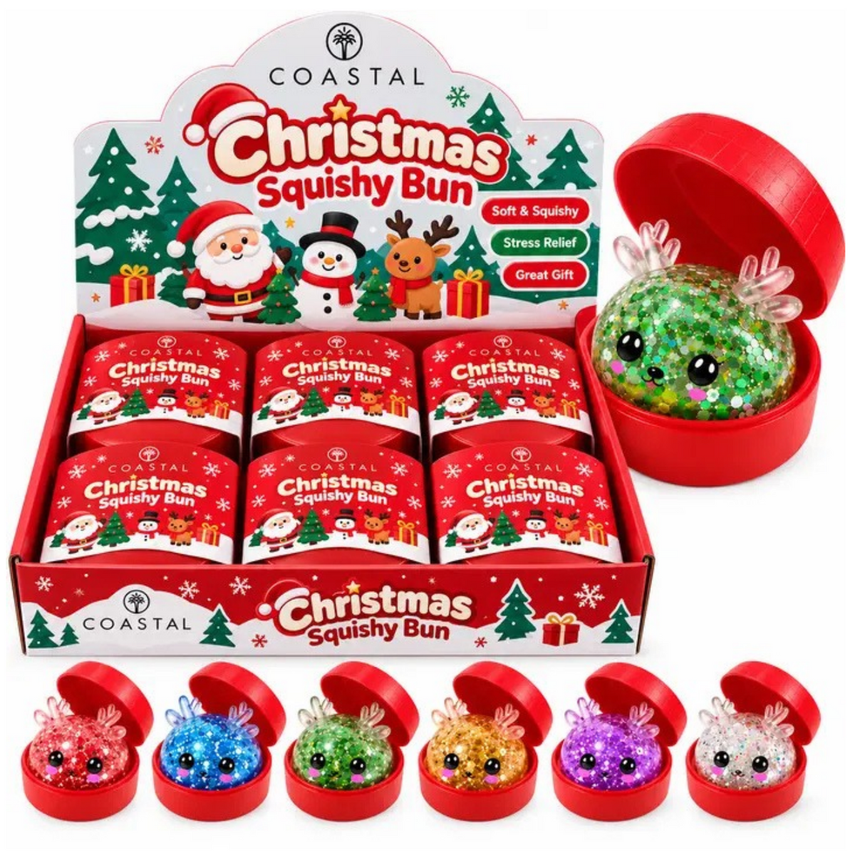 Christmas Sugar Slushy Dumpling Squishy