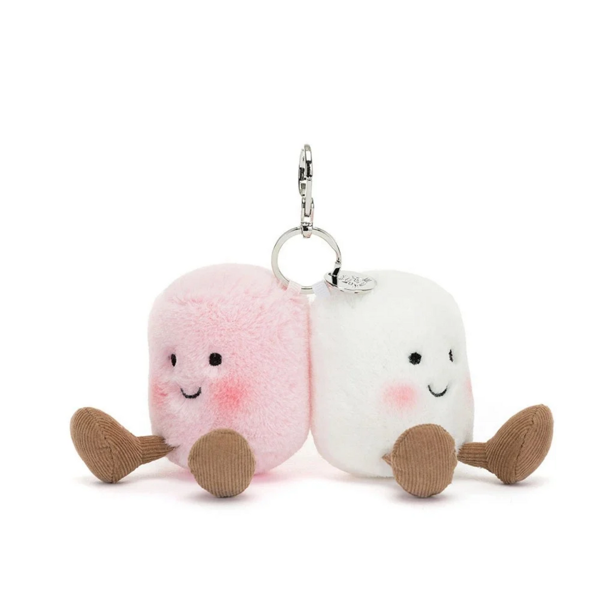 Jellycat Amuseables Pair of Marshmallows Bag Charm